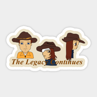 grimes family Sticker